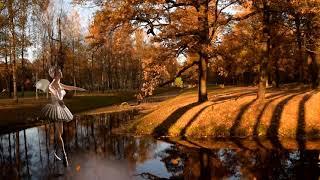 Футаж Фея осени  Осеннее танго Autumn Tango Background