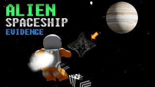 ALIEN SPACESHIP ultimate EVIDENCE in SPACE SIMULATOR Roblox