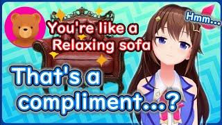 Sora had never heard the meaning of "Sofa-chan" before!【 Hololive ▷ Eng sub】