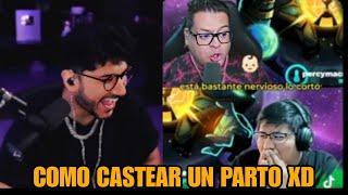 ZEIN queda SORPRENDIDO de sus CASTERS narrando un PARTO 
