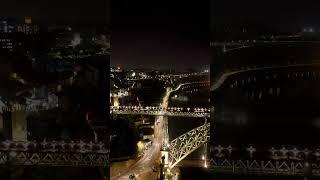 Porto’s iconic Dom Luís I Bridge. #travel #drone #porto #portugal #tourist