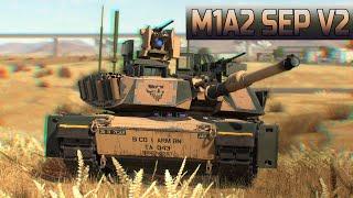 M1A2 SEP V2 - ОБЗОР и ГАЙД + ГЕЙМПЛЕЙ | War Thunder