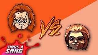 Old Chucky Vs New Chucky (Childs Play Scary Rap Battle Parody)