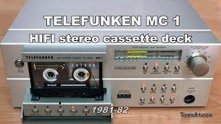 Telefunken MC1 HiFi Cassette Deck teardown/inside (1981-82)