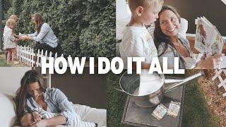 My Secret to Productivity as a Homemaker;  Biblical time management secrets