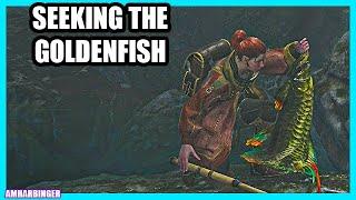 Monster Hunter Wilds Goldenfish location / Seeking the Goldenfish Side Quest Walkthrough