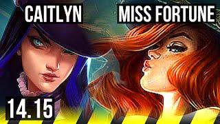 CAITLYN & Seraphine vs MISS FORTUNE & Morgana (ADC) | 15/3/8, Legendary | VN Grandmaster | 14.15