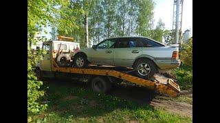 Вывозка FORD Scorpio, 1987 год, 2.0i /Эвакуатор ЗИЛ Бычок!