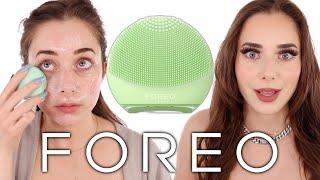 Do Cleansing Devices Work to Remove Makeup? - FOREO Sweden Luna GO 4 Review