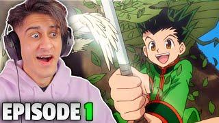 My First Time Watching HxH! || Hunter x Hunter Episode 1 Reaction (Departure x And x Friends)