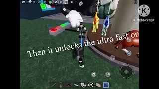 How To Do The Ultra Fast in realistic ragdoll physic in Roblox