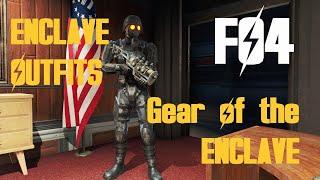 NEW FO4 ENCLAVE OUTFITS MOD ''America Rising   Gear of the Enclave'' by Otellino