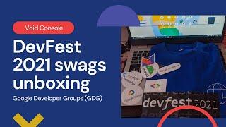 DevFest India 2021 Swags by Google Developer Group (GDG) |  DevFest 2021 swags unboxing