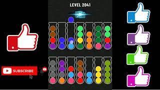 Ball Sort Puzzle Level 2041