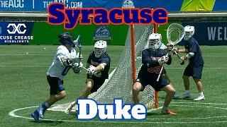 ACC Championship Syracuse vs Duke 2025 Lacrosse Highlights