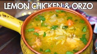 Easy Lemon Chicken Orzo Soup Under 30 Minutes!