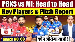 PBKS vs MI: कौन मारेगा बाजी? Head to Head, Key Players Prediction & Pitch Report | IPL 2025