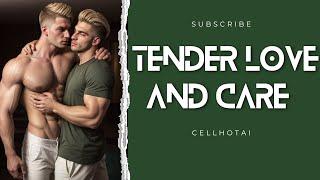 Tender Love and care mens couple Lookbook | AI Art | AI Physique #lookbook #gay #cellhotai