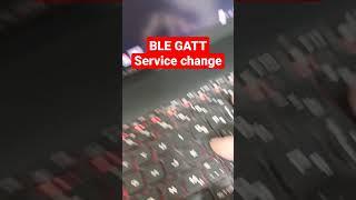 Bluetooth BLE 5.2 changing the GATT services in server from client