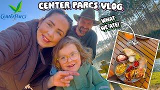 Centre Parcs Mini Vlog | What We Ate This Week, What We Did On Our 1st Family Holiday With Newborn!