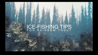 Ice-fishing for Rainbow Trout: Quick Tips