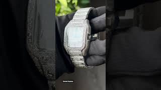"Time is precious, and so is this diamond beauty. ⏱️#ivevar#diamond#watch#usa