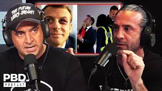 "This Is A BAD Look" - Macron HUMILIATED After Wife Shoves Him In Viral Video