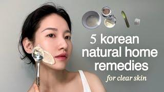 How to get clear skin without spending money  5 Korean diys