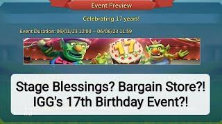 Lords mobile - IGG's 17th Birthday Event?!