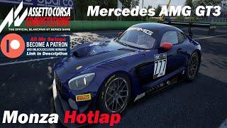 Assetto Corsa Competizione  ACC Hotlap  Mercedes AMG GT3 Setup at Monza