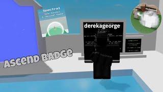 How to get the ascend badge (ability wars)