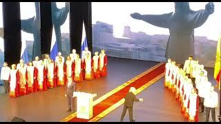 "Хор Симфонической капеллы исполнил гимн России и Чувашии"