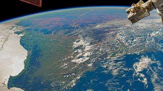 ISS Timelapse - Crossing Australia (15 Jul 2024)