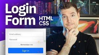 Login Form HTML CSS | Bootstrap 5