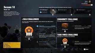 Season 10 Week 1 Solo Challenge 1 - Ghost Recon Wildlands