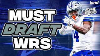 5 Must Draft Wide Receivers in Fantasy Football this year!