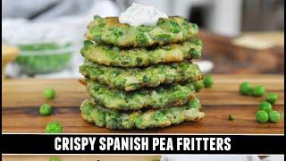 CRISPY Spanish Pea Fritters | Packed with Goodness & EASY to Make