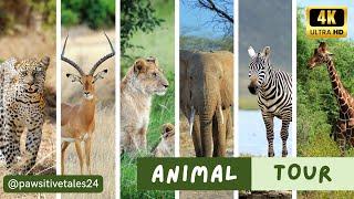 ANIMAL TOUR - ULTRA HD 4K - PAWSITIVE TALES