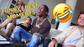 TRAVIS SCOTT FUNNY MOMENTS [PART 1]