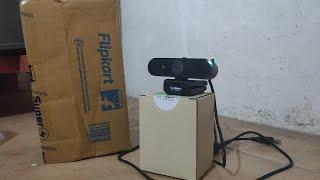 Flipkart SmartBuy Webcam Unboxing & Overview | 1080p30 fps Full HD Quality | Price @1499 |