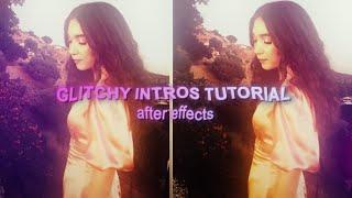 tiktok guide | glitchy intros | after effects