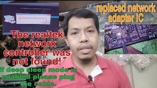 The Realtek network controller was not found@afelectronicslab