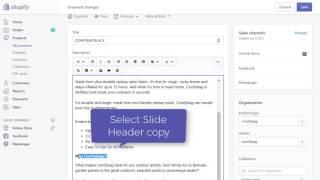 How to Create Collapsible Headings in Shopify - Smart Slides