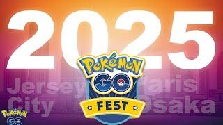 POKÉMON GO FEST 2025 CITIES & DATES REVEALED!!  Niantic is Switching Things Up!