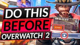 How to Prepare for Overwatch 2 - DO THIS RIGHT NOW - Update Guide