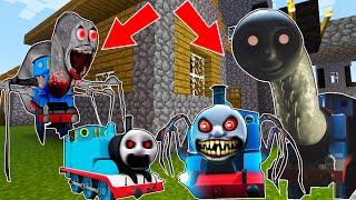 ВСЕ ВИДЫ ПРОКЛЯТЫЙ ПАРОВОЗИК ТОМАС в МАЙНКРАФТ ФИЛЬМ THOMAS.EXE SCP В ДОМЕ ГРЕННИ