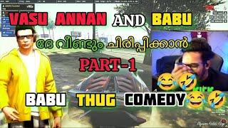 vasuannanum babum പിന്നെയും,babu thug comedy|PART-1|#eaglegaming#txagamingyt#fun#zioncity#viralvideo