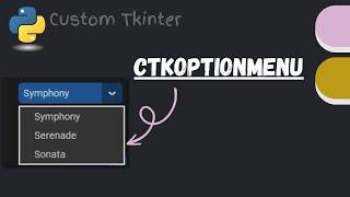 How to Play Music with an Option Menu | Python
