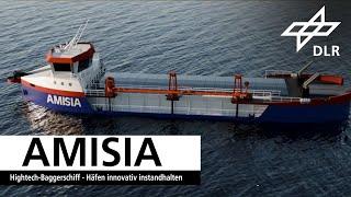 Hightech-Baggerschiff – Häfen innovativ instand halten im Projekt AMISIA