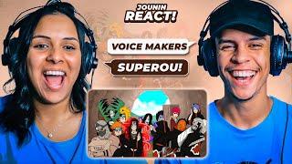 REUNIÃO DA AKATSUKI | Voice Makers | [React em Casal] 